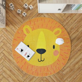 Conceptum Alfombra Naranja 110 x 110 cm